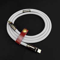 Cable de Carga Rápida USB C a C de 240W, Cable USB C de Silicona Líquida Dorado, Transferencia de Datos de 480Mbps, Cable de Carga Rápida para iPhone 18