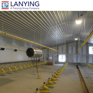 주문 산업 가금 농장 강철 건물 강철 구조물 닭 가금 집 농장 건물 - Product Image 2