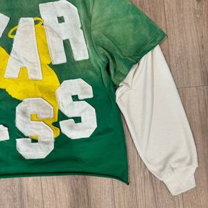 เสื้อยืดแขนยาวสองชั้น ผ้าฝ้าย 100% คุณภาพสูง สไตล์ลำลอง ยูนิเซ็กซ์ พิมพ์ลายตามสั่ง ขนาดใหญ่พิเศษ รับผลิตจำนวนมาก พร้อมสกรีนโลโก้ - Product Image 3