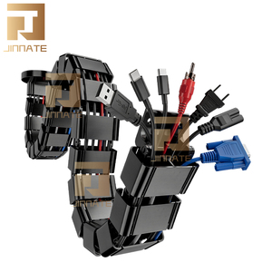 Directo de fábrica Vertical debajo de la Mesa del escritorio Cable de PC Sistema DE GESTIÓN ordenado Underdesk Snake Cord Manager Organizador para la Oficina - Product Image 2