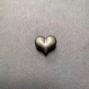 Cristal Natural de Obsidiana Plateada en Forma de Corazón, Piedra Curativa para Decoración, Precio al por Mayor - Product Image 4