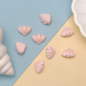100 Pezzi Nuovi Simpatici Ornamenti in Resina a Forma di Granchio, Cavalluccio <span class=keywords><strong>Marino</strong></span>, Pesce, Stella Marina, Accessori per Creazione di Gioielli, Manicure, Acconciature, Charm per Slime - Product Image 5