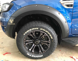 บังโคลนล้อ Taishuai 4x4 ขนาด 6 นิ้ว สำหรับรถยนต์ PX3 Ranger XLT <span class=keywords><strong>Wildtrak</strong></span> Raptor ปี 2019 2020 พร้อมช่องเซ็นเซอร์ - Product Image 2