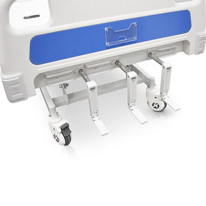 <span class=keywords><strong>Lit</strong></span> d'hôpital <span class=keywords><strong>articulé</strong></span> manuel blanc en acier pour les fournitures essentielles d'hôpital de thérapie de réadaptation. - Product Image 5