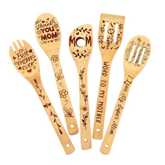Foreign Trade Bamboo Cooking Shovel Set