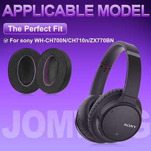 Coussinets d'oreille en mousse à mémoire de forme pour casques Sony <span class=keywords><strong>WH</strong></span>-<span class=keywords><strong>CH700N</strong></span>, MDR-ZX770BN, ZX780DC, CH710N, CH720 - Product Image 6