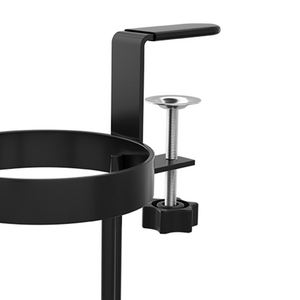 ที่วางแก้วโลหะแข็งแรงทนทานสำหรับติดโต๊ะหรือโต๊ะทำงาน ใช้สำหรับขวดน้ำและแก้ว - Product Image 6