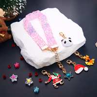 Nouvel Arrivage Kit de Fabrication de Bracelets DIY Perles Artisanales Bijoux Breloques de Noël Ensemble Collier Anniversaire Géométrique Mignon pour Enfants