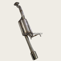 Système d'échappement pour Honda Civic EK3 1.8, vente directe d'usine, silencieux d'échappement de voiture, tuyaux en acier inoxydable 304