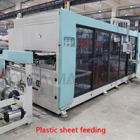 DB-42/68 couverture alimentaire machines en plastique fruits légumes frais boîte pour animaux de compagnie faisant daba machines formant la machine