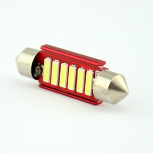 Valesun 2022 nouveau 12v-24v feston 7020 6smd 31mm 36mm 39mm 42mm pour voiture ampoule intérieur liseuse pas d'erreur dôme lumière <span class=keywords><strong>C5w</strong></span> <span class=keywords><strong>Led</strong></span> - Product Image 2