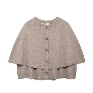 Novità Autunnale: <span class=keywords><strong>Cardigan</strong></span> Corto da Donna <span class=keywords><strong>con</strong></span> <span class=keywords><strong>Collo</strong></span> Tondo e <span class=keywords><strong>Scialle</strong></span> in Maglia, Moda Casual - Product Image 6