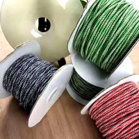 Cordon Élastique Rond de 1 mm, 2 mm, 2,5 mm ou 3 mm, Haute Résistance, Cordon Élastique Rond Coloré en Latex pour Vêtements