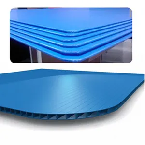 PP Corrugated Plastic Layer Pad polypropylene corrugated sheet with four sides and corners sealed or welded correx board sheets