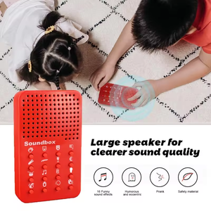 Carillon personalizzato a 16 pulsanti con suono parlante divertente e effetto a 16 tasti pratico scherzo prodotto elettronico di consumo - Product Image 3