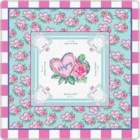 Jeu de Mahjong américain en acrylique double couche rose et or, tuiles de Mahjong gravées avec un motif exquis