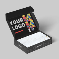 Emballage en Carton Ondulé Personnalisé de Luxe, Boîte en Papier Imprimée, Embossée et Estampée pour Chocolat, Café et Thé