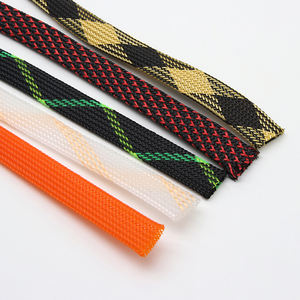 Bestseller 10mm Hochdichte PET Geflochtene Dehnbare Nylon-Schutzhülle Kabelummantelung Isolierte Kabelmanschette - Product Image 3
