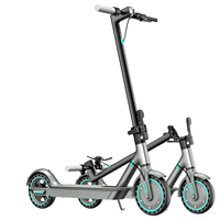 Trottinette électrique pliable 10 pouces sans balais, étanche, en alliage d'aluminium, 36V 250W, 25km/h, autonomie 20-25km, version améliorée pour la ville