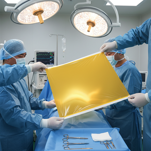 Paño Quirúrgico Desechable al por Mayor, Protector, <span class=keywords><strong>de</strong></span> Grado Médico, Estéril, Transparente, 60x50cm, Clase III - Product Image 4