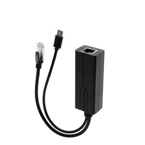 5V 2.4A Type-C Выход 100 Мбит/с POE адаптер IEEE802.3af/по стандарту POE сплиттер для камеры безопасности беспроводной маршрутизатор монитор - Product Image 1