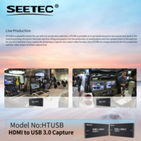 SEETEC HTUSB USB3.0 pour carte de capture 1080p60 Entrée MP4 UVC/UAC Prise en charge OEM Logo personnalisé Streaming en direct/Jeux/Imagerie médicale