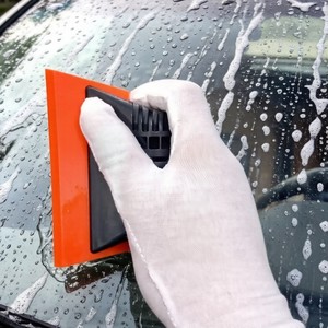 Espátula Multifuncional de Vinilo con Mango de Alta Calidad, Color Negro, Logotipo Personalizado, <span class=keywords><strong>para</strong></span> Vinilo de Automóviles, Tintado de Ventanas, Raspador de Agua, Envoltura de Películas <span class=keywords><strong>para</strong></span> Automóviles - Product Image 2