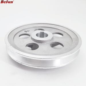 Alüminyum alaşımlı volan kasnağı kum çarkı döküm takım parçaları için hava kompresörü - Product Image 5