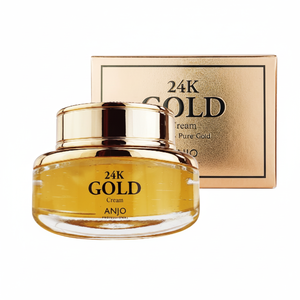 Anjo Professional Crema Loción de Oro 24K Nutritiva Antienvejecimiento Antiarrugas Blanqueadora Revitalizante para la Piel K-Beauty Hecho en Corea 50g - Product Image 2