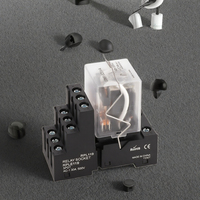 Base de relais haute puissance à usage général 53F-3Z-A 24VDC+RPME11S, courant élevé 30A, compatible 12/24V DC 220V AC AC/DC