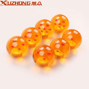 หัวเกียร์อะคริลิค Xuzhong Dragon Ball รูปดาว 1-7 ดาว สำหรับรถยนต์ พร้อมตัวเลือกอะแดปเตอร์ - Product Image 1