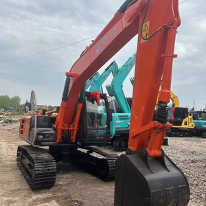 Hitachi ZX120 Used Excavator 12Ton Medium Hydraulic Crawler Digger Original Japan Good Condition Low Hours <b>Cheap</b> - Product Image 1