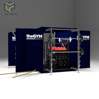 Salle de sport modulaire en conteneur Magic House avec équipement pour la maison