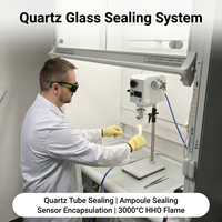 2024 OK Energy nouvelle Machine de cachetage de tubes sous vide de laboratoire rotatif de haute précision pour Tube de Quartz