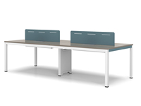 Cadre de bureau de haute qualité, minimaliste, multifonctionnel pour 4 personnes, design moderne, simple, mobilier, cadre de table en métal