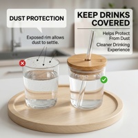 Couvre-gobelets en bois écologiques en caoutchouc de qualité alimentaire sur mesure avec trou pour paille pour verres et tasses à café