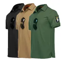 Тактическая футболка с коротким рукавом, рубашка-поло с отложным воротником, рекламная рубашка, летняя рабочая одежда с принтом, рубашка для культивирования под заказ, классная одежда