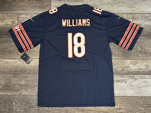 Nuova Maglia da Calcio Chicago 2026 # Maglia Americana Cucita 18 Caleb Williams Rome Odunze Colston Loveland DJ Moore Burden III - Product Image 3