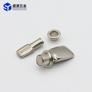 Shengyuan Shelf Support 5mm Cold Rolled Steel Nickel Plated Furniture <b>Cabinet</b> Bookcase Partition Holder - Product Image 1