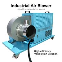 Souffleur d'air chaud circulant 15KW, chauffage industriel à air chaud pour four de séchage haute température et chauffage industriel, 380V