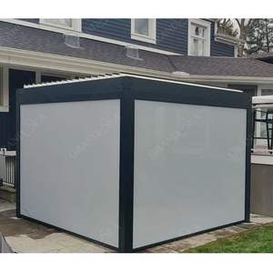 Véranda en bois Turquie Pergola Auvent Préfabriqué-Pergola Pergola Matériau de toiture - Product Image 6