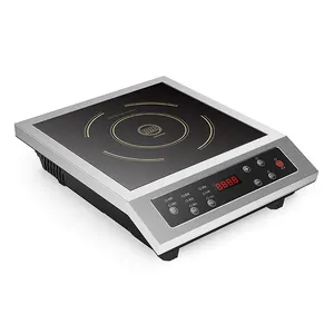 Электрическая плита, одноконфорочная плита, кнопка 1500 Вт, портативная индукционная печь с подогревом, индукционная плита