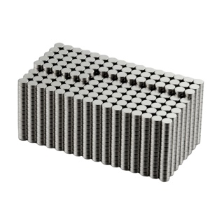 Vente en gros d'aimants permanents en néodyme N35H-N52H Super fort Ndfeb Nickel Cuivre Enduit - Product Image 1