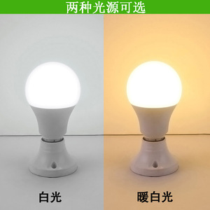 หลอดไฟ LED ขั้วเกลียว E27 12V 24V 36V AC DC แรงดันต่ำ กันน้ำ สำหรับไซต์ก่อสร้าง ห้องเย็น เครื่องมือช่าง ไฟทำงาน - Product Image 3