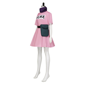 Disfraz de Cosplay de Anime Japonés de <span class=keywords><strong>Bulma</strong></span> para Niñas, Disfraz de Halloween para Mujeres, Falda de Poliéster, Súper Linda, para Navidad - Product Image 2