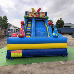 Outdoor commercial grade giant birthday gift <b>inflatable</b> slide for kids toboggan gonflable party bouncy castle - Product Image 5