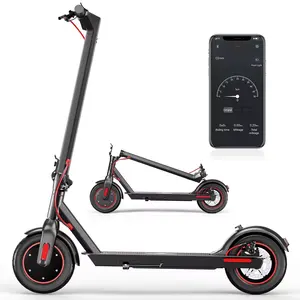 500w Motor 36v 10 10 inç hava lastiği kullanılan elektrikli scooter skuter abd ab popüler scooter elektrik
