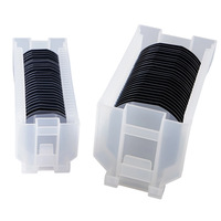 Obleas de Silicio de 2 Pulgadas (508 mm) de Kunshan Lewei China, Grado T, Pulido, Prueba SSP/DSP para Investigación de Microscopía Electrónica