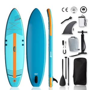 Drop stitch inflatable cheap custom sup stand up surfboard paddle board wholesale with seat for sale