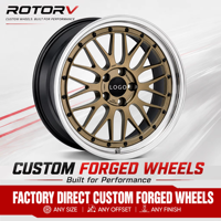 Jantes en alliage forgé sur mesure LM 15-26 pouces 5x114.3 Deep Dish Sport pour Toyota GR Corolla Crown Mark X GRX130 GR Yaris Camry